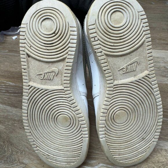 Nike Court Vision Low Next Nature White Leather Sneaker Women's Size 7 - Picture 4 of 5